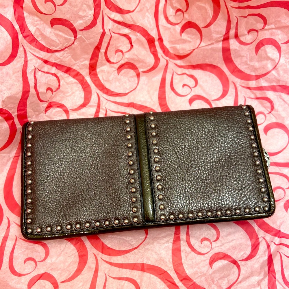 Brighton Pretty Tough Wallet- Pewter